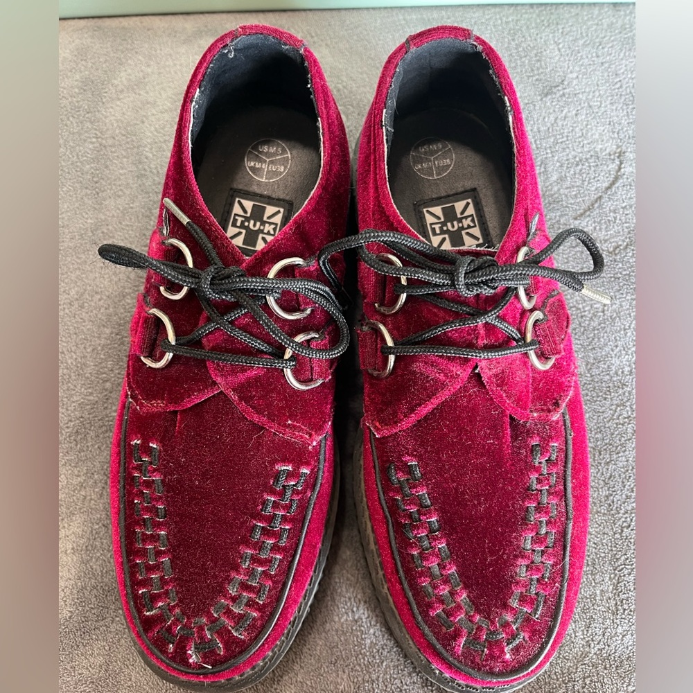 TUK creepers women’s 7 men’s 5.5